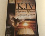 King James Version Bible on DVD Signature Edition (DVD, 2008, 2-Disc Set) - $15.73