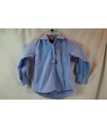 NIP AOLIWEN Long Sleeve Ruffle Shirt Button Front 4-5 Years Light Blue - €12,40 EUR