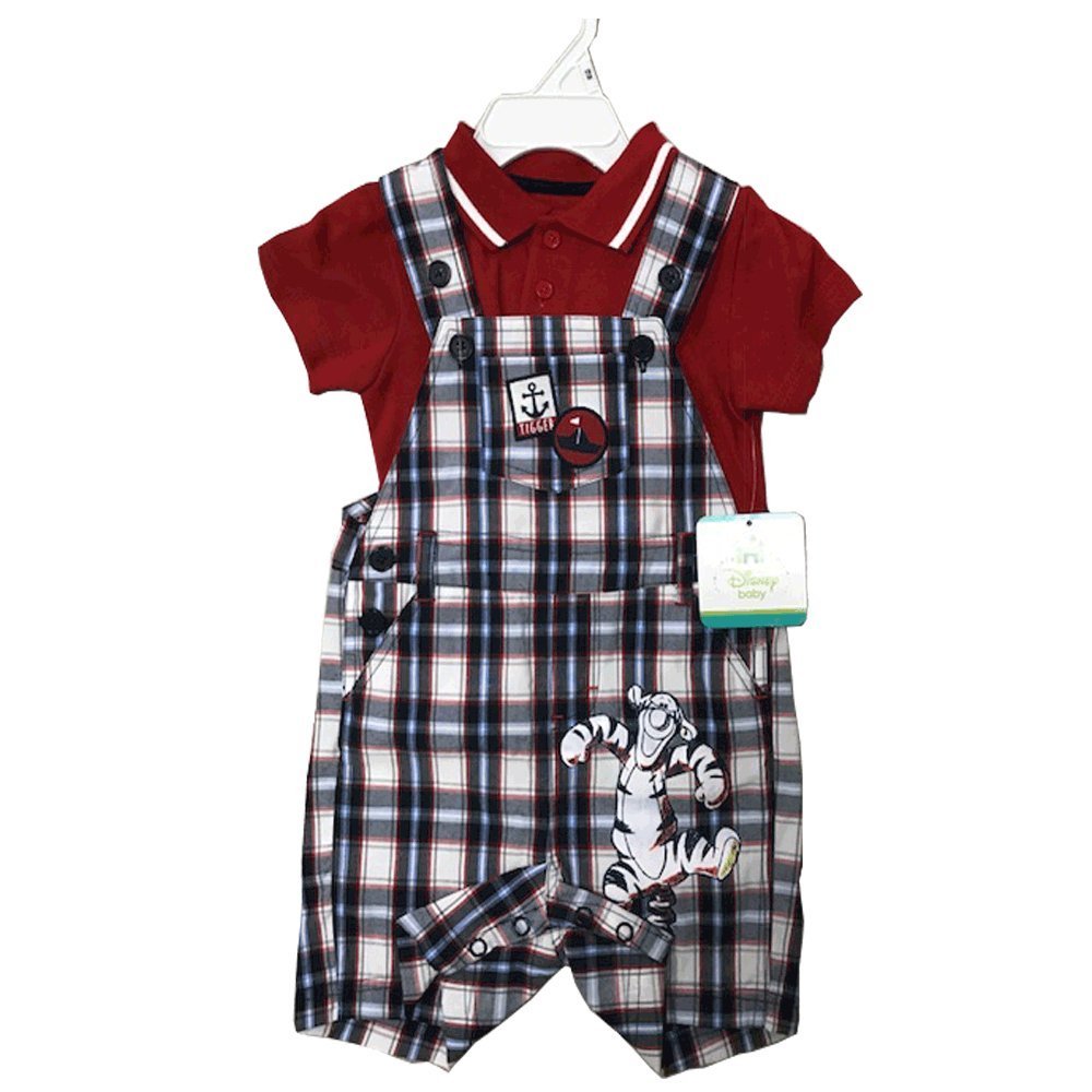 Primary image for DISNEY BABY JUMPERS 2 PIECES SET 12-24 MONTHS (18 MONTHS, TIGGER CHECKS)