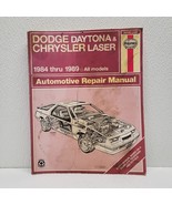 Haynes Dodge Daytona &amp; Chrysler Laser 1984 Thru 1989 Auto Repair Manual - $172.73 MXN