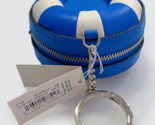 Kate Spade Pool Float Coin Purse Blue White Leather K7159 Splash NWT $12... - $54.44