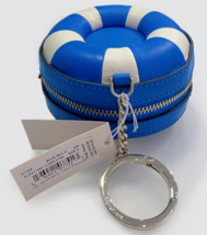 Kate Spade Pool Float Coin Purse Blue White Leather K7159 Splash NWT $129 Retail - £42.27 GBP