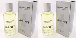 G Bellini X-BOLT 2 x 75ml EDP Natural Spray for man new - £28.76 GBP