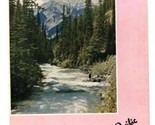 Canadian Pacific Alaska Service Menu Kicking Horse River Cover 1955 - $19.86