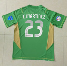 2024 Argentina GOALKEEPER Dibu Martinez ADULT/MEN Jersey Green Red - $64.95