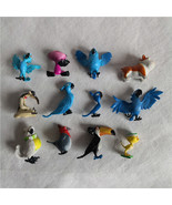 Lot of 12 Mini Rio Adventure Parrot Friend PVC Action Figures Model Gift... - £16.01 GBP