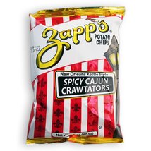 Zapp&#39;s Potato Chips - 1.5oz Bag (Cajun Crawtator) Pack of 60 - $76.32