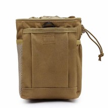  Molle Dump Pouch Magazine Recovery Pouch Drastring Ammo Bag Belt Utility Fanny  - £85.42 GBP
