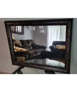 Martha Stewart Living Wall Mirror Black / Bronze Framed Finish 21-3/4&quot; x... - $68.83 CAD