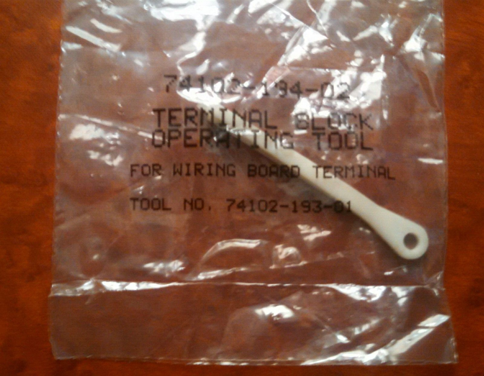 ALLEN BRADLEY 74102-194-02 TERMINAL BLOCK TOOL *NEW IN FACTORY BAG* - $5.00