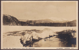 Mt. Washington, NH RPPC From the Meadows - G.T. Barnes Photo Postcard #99 - £9.59 GBP