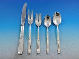 Silhouette by International Sterling Silver Flatware Set for 8 Service 40 pcs - £1,864.48 GBP