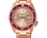 Seiko 5 Sports SRPK08 Limited Edition 55th Anniversary Pink Dial Automat... - £301.45 GBP