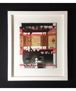 Mixed Media Collage: Hatamen 8&quot; x 10&quot; (Framed to 13&quot; x 15&quot;) - £78.08 GBP