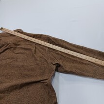 Cabela's RN#56835 Men's Brown Cotton Long Sleeve Heavyweight Shirt Size Medium image 9