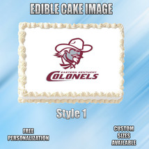 Eastern Kentucky Edible Image Topper Cupcake Frosting 1/4 Sheet 8.5 x 11&quot; - £9.28 GBP