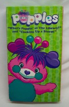 Rare POPPLES What&#39;s Poppin&#39; and the Library &amp; Cooking Up a Storm VHS VIDEO 2001 - £13.06 GBP