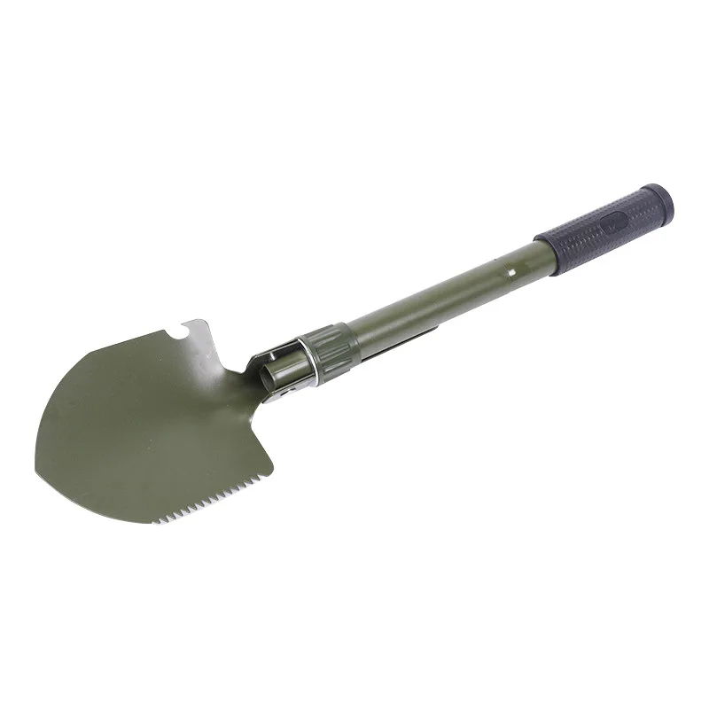 Folding Survival Shovel w/Pick - Heavy Duty Carbon Steel Military Style - £29.73 GBP+