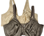 WACOAL Nude  and Brown Underwire Bra Size 44DD Set of 2 - $37.99