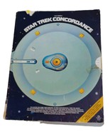 The Star Trek Concordance by Bjo Trimble 1976 First Edition Softcover Book - $6.88