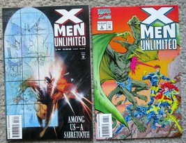 X-MEN UNLIMITED #3 (Dec. 1993) &amp; 6 (Sept. 1994 ) Marvel Comics - Sabreto... - £10.75 GBP