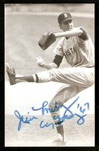 Boston Red Sox Jim Lonborg Autograph Signed Team Issue Postcard - £23.94 GBP