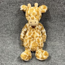 Jellycat Plush 14” Giraffe Stuffed Animal Toy Lovey Soft Brown Spotted - £43.72 GBP