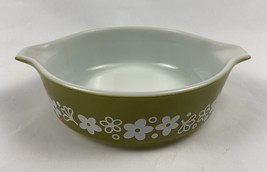 Vintage Pyrex With Handles No Lid Wild Flower Pattern #471 Made In USA C... - $14.90