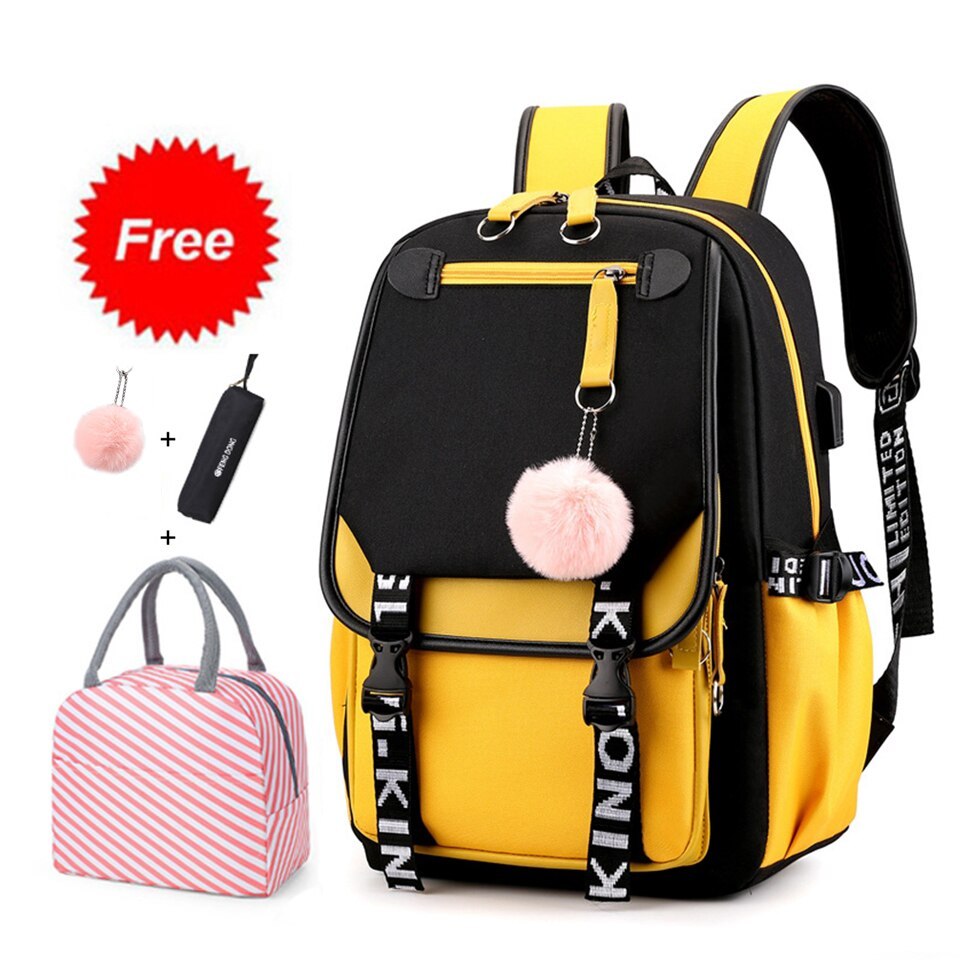 Primary image for New Water Resistant Durable Backpack School Bag Travel Daypack Kids Bookbag Midd