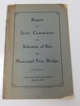 MacArthur Bridge St. Louis 1907 Municipal Free Bridge Site Selection Booklet - £22.37 GBP