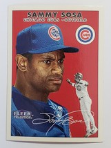 2000 SAMMY SOSA MLB BASEBALL CARD FLEER TRADITION # 374 SKYBOX CHICAGO CUBS - £4.57 GBP