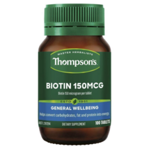 Thompson&#39;s Biotin 150mcg 100 Tablets - £70.18 GBP