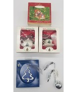 Lot of Six(6) Christmas Figurines &amp; Ornaments Hallmark Spode Dept 56 Santa - £43.42 GBP