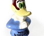 Vintage Woody Woodpecker Ceramic 4&quot; Salt Shaker (Circa 1940&#39;s) - $18.48