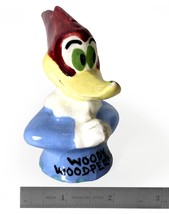 Vintage Woody Woodpecker Ceramic 4&quot; Salt Shaker (Circa 1940&#39;s) - £14.77 GBP