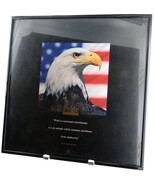 Framed 12&quot; x 12&quot; Motivational Picture of Bald Eagle by Successories - $69.42 CAD