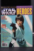 Star Wars Heros 20th Anniversary Poster Magazine 1997 Topps Luke Skywalker - $14.99