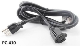 10Ft Outlet Saver Ac Power Extension Cord / Cable, Pc-410 - £17.29 GBP