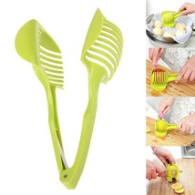 2x Tomato Eggs Vegetable Slicer Slicing Holder Tool Kitchen Gadget Knife... - $11.61