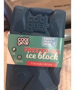 Cool Gear Freezer Gel Ice Block Stackable Design - $28.35 CAD