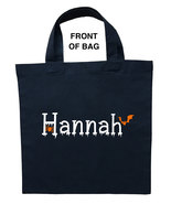 Custom Trick or Treat Bag, Personalized Halloween Bag, Personalized Trea... - £12.75 GBP+