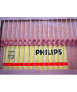 50PCS PR01 330K 5% PHILIPS Power Metal Film Axial Resistor 330KOhm 1W - $145.83 MXN