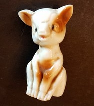 Vintage Baby Cow CALF Figurine 2.5&quot; tall MCM Collectible Ceramic Japan - €8,56 EUR