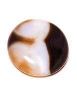 54.3 CT Natural Botswana Agate Cab Gemstone Round Loose Stone for Jewelr... - £9.41 GBP