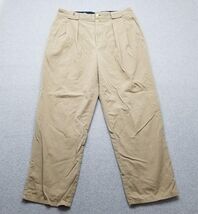 Tommy Hilfiger Pants Mens 36x30 Tan Ivory Pockets Cotton Lightweight - €16,92 EUR