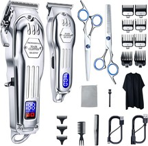 Kikido Hair Clippers Professional Cordless For Men, Barber Clippers For ... - £51.66 GBP