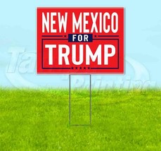 New Mexico For Trump 18x24 Yard Sign With Stake Corrugated Bandit 2024 - £20.54 GBP+
