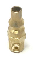 Propane Adapter Quick Connect Gas Male Excess 1/4 NPT Full Flow Male Plug Pipe - £22.83 GBP