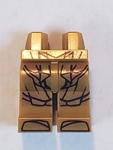 Lego Pearl Gold Minifigure Legs Atlantean Armor Metallic Gold Plates 1561/14 - £1.44 GBP