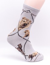 Shar Pei Dog Breed Novelty Socks - $13.99